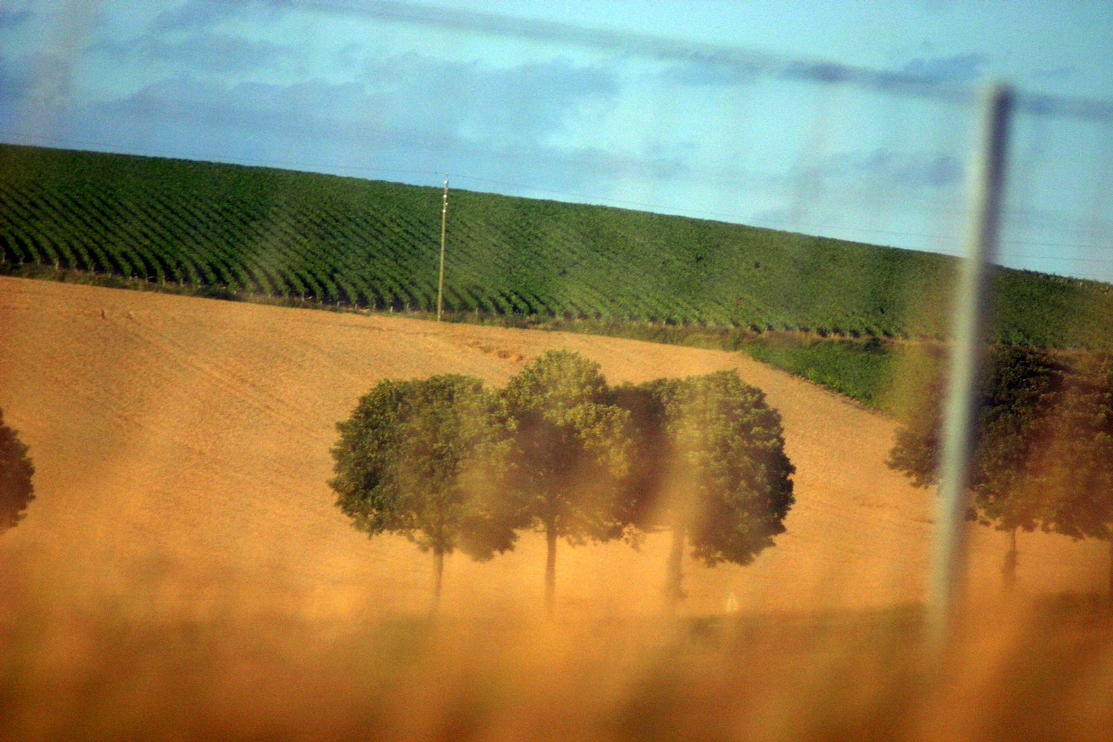 Fonds d'cran Nature Champs - Prairies Paysage de bourgogne