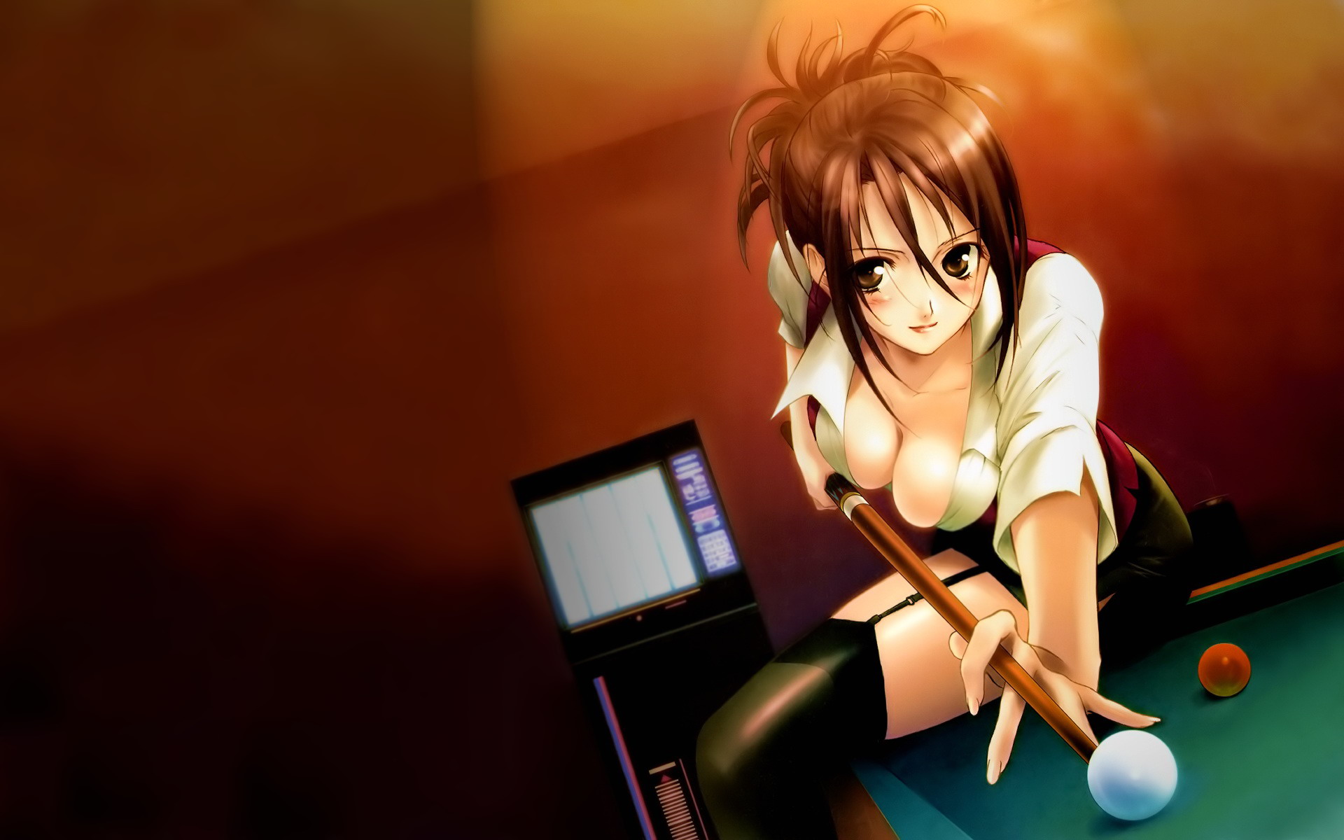 Wallpapers Manga Sexy Billard