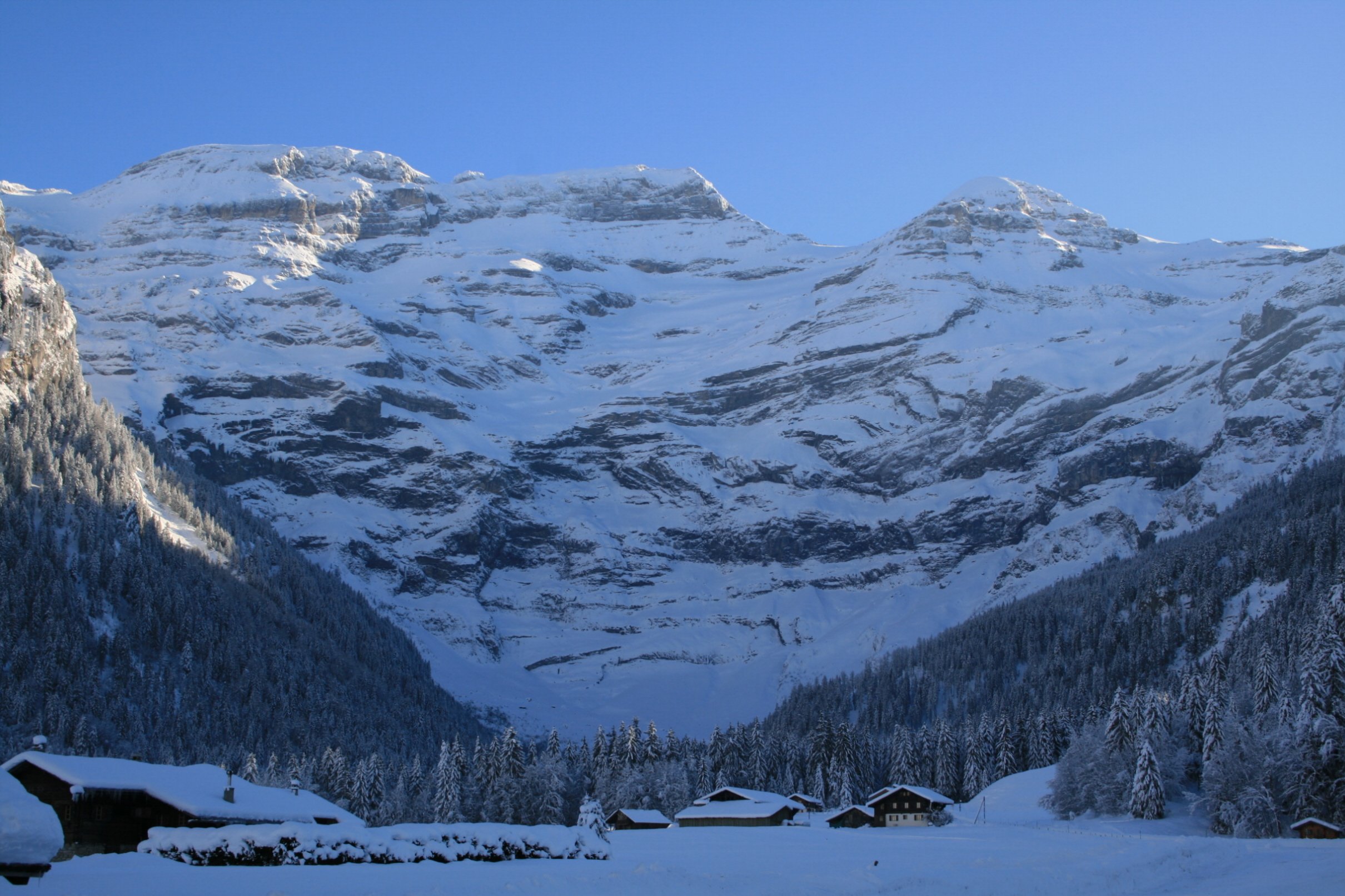 Wallpapers Nature Saisons - Winter Glacier des Diablerets( Suisse)