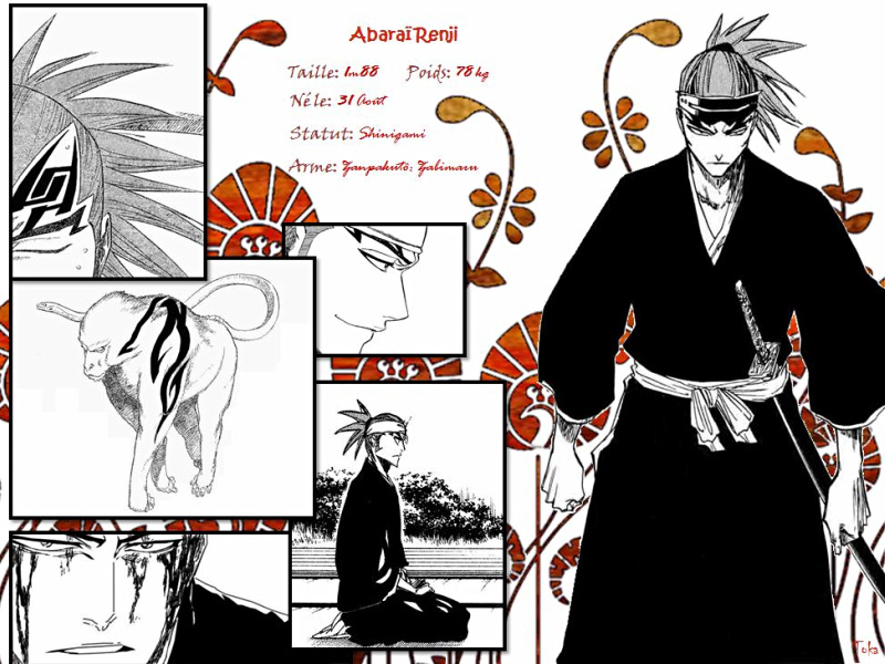 Wallpapers Manga Bleach Abara Renji