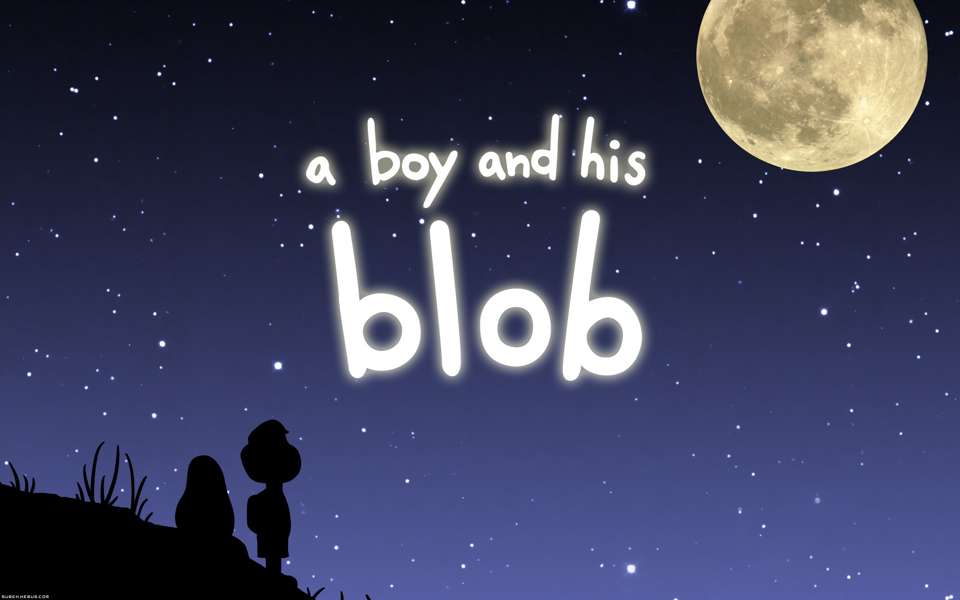 Fonds d'cran Jeux Vido A boy and his Blob A boy and his Blob