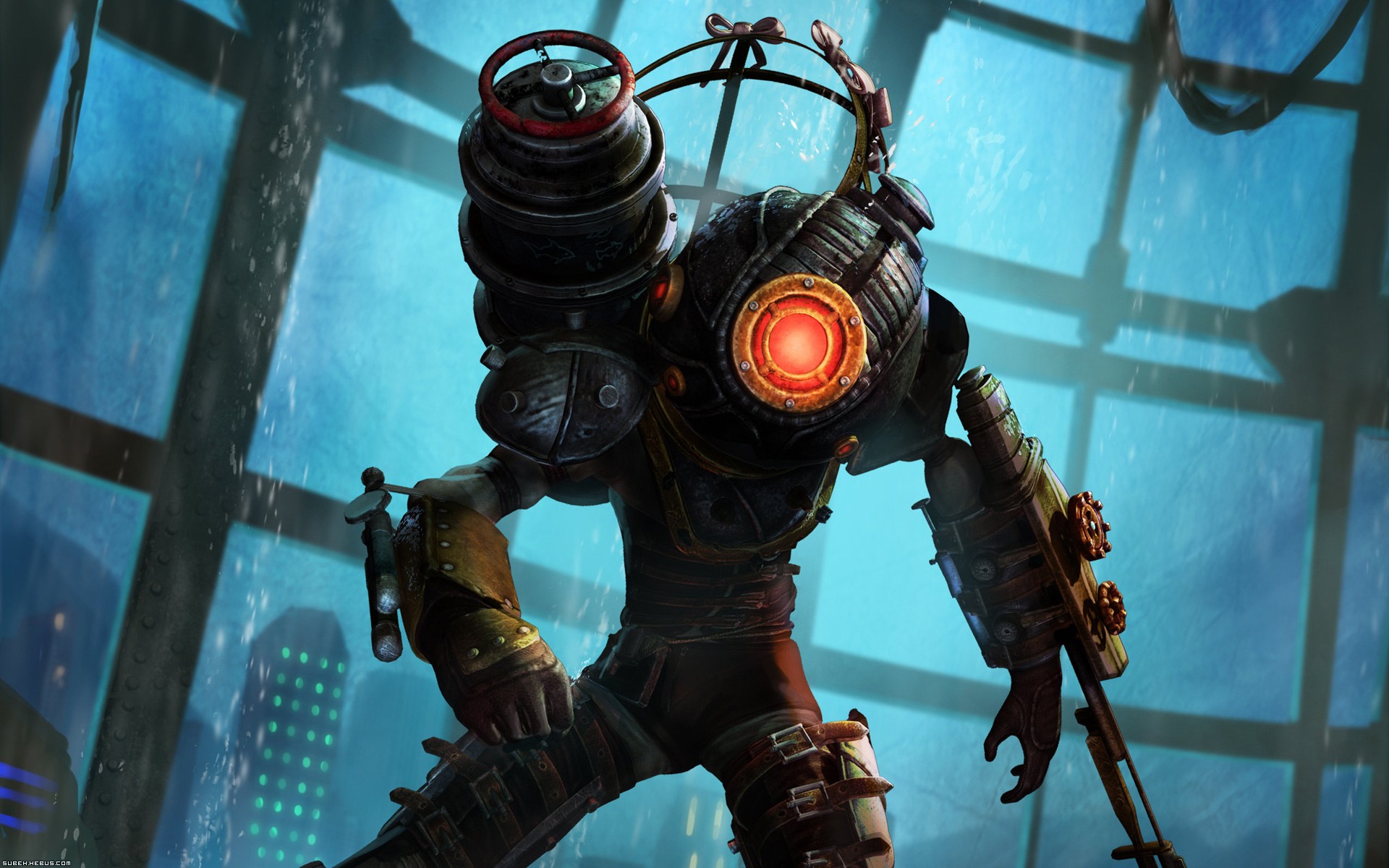 Fonds d'cran Jeux Vido BioShock 1 et 2 BioShock 2