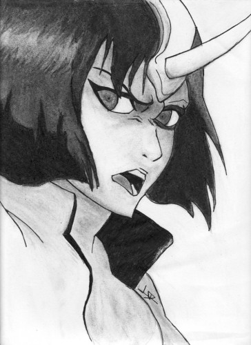 Fonds d'cran Art - Crayon Manga - Bleach Apache