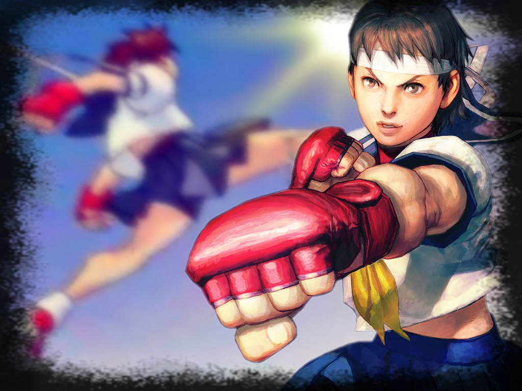 Fonds d'cran Jeux Vido Street Fighter Sakura