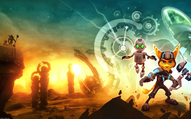 Fonds d'cran Jeux Vido Ratchet And Clank Ratchet And Clank 