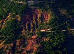 Fonds d'cran Nature photo arrienne pres de Rodez