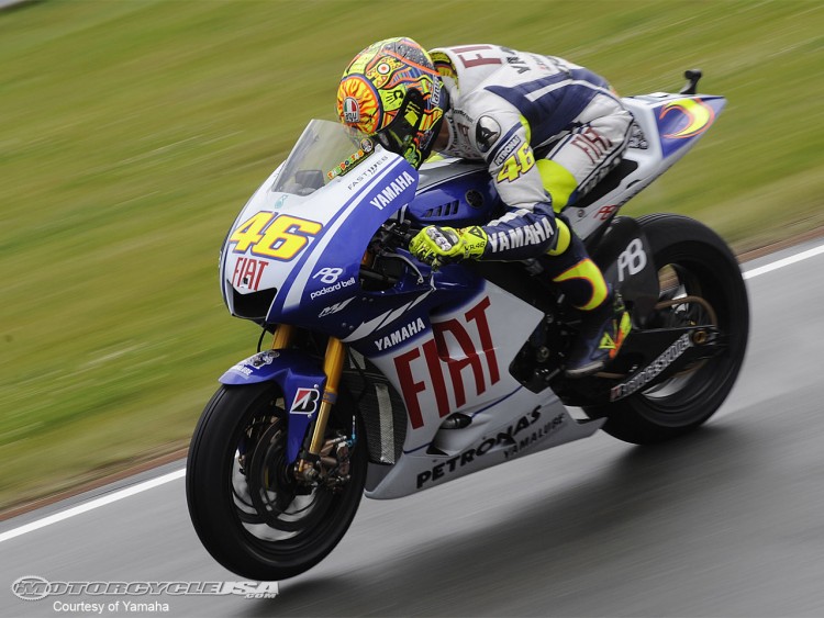 Wallpapers Motorbikes Rossi MotoGP Sachsenring (Germany 2009)