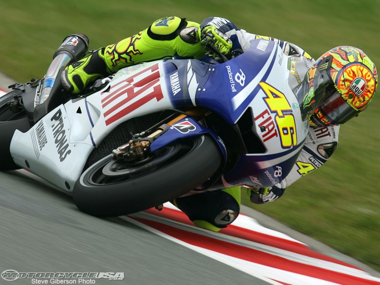 Fonds d'cran Motos Rossi MotoGP Sachsenring (Germany 2009)