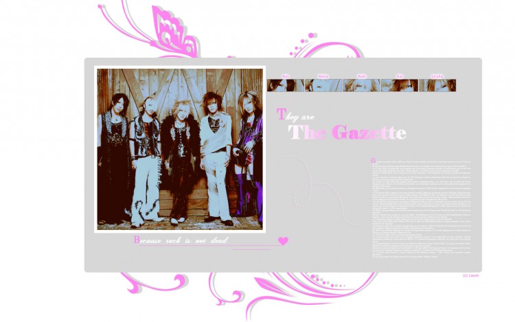 Wallpapers Music Gazette The Gazette 