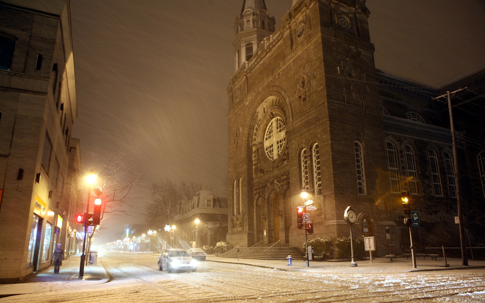 Wallpapers Constructions and architecture Religious Buildings Hiver persistant Montral,Qc