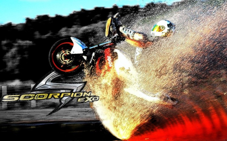 Wallpapers Motorbikes Stunt & Freeride Switch Riders for Scorpion Exo - 3