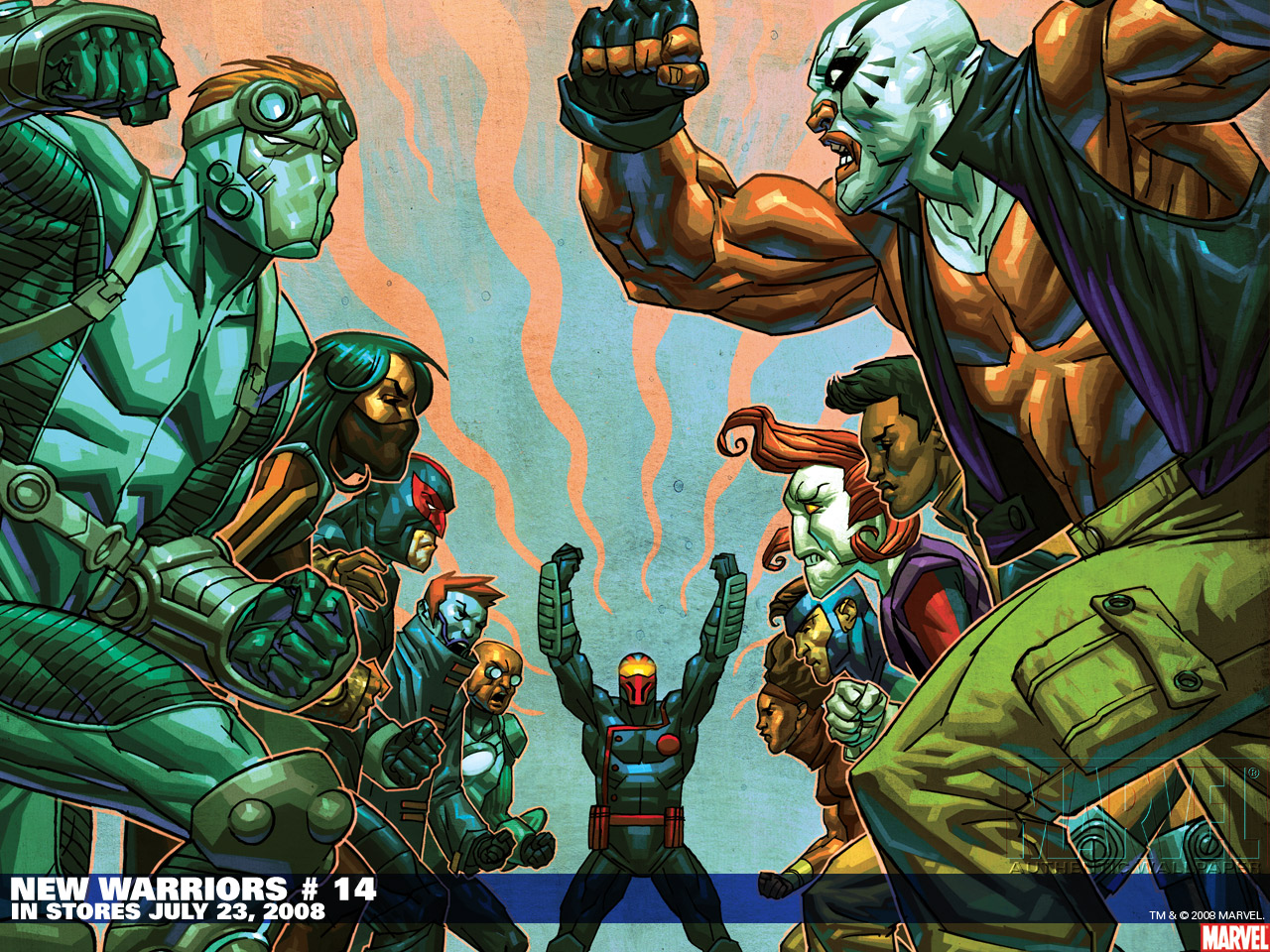 Wallpapers Comics New Warriors new warrior