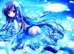 Wallpapers Manga Loli Blue