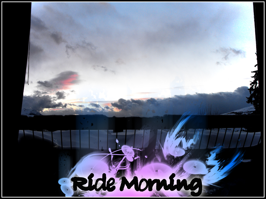 Wallpapers Digital Art Nature - Mountains Ride Morning