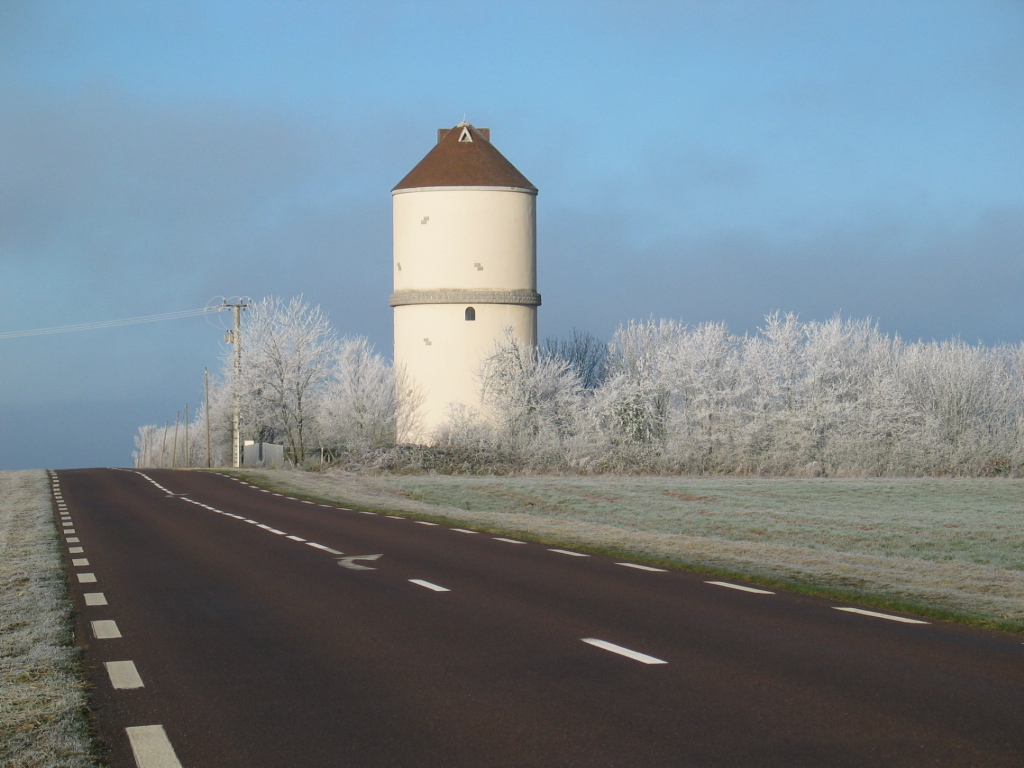 Fonds d'cran Constructions et architecture Routes - Autoroutes L'automne en cte d'or