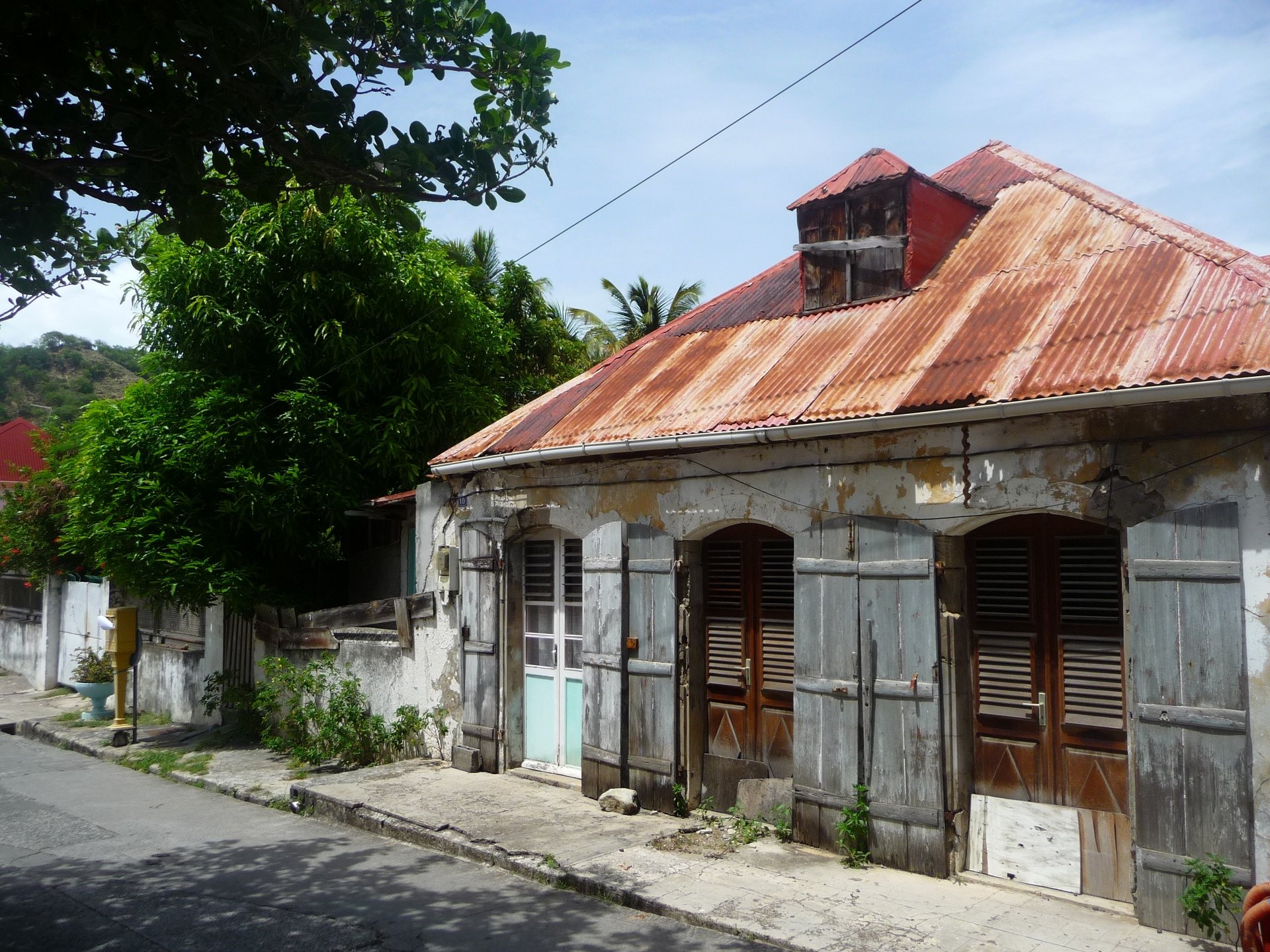 Wallpapers Constructions and architecture Houses Ti case crole ( Guadeloupe )