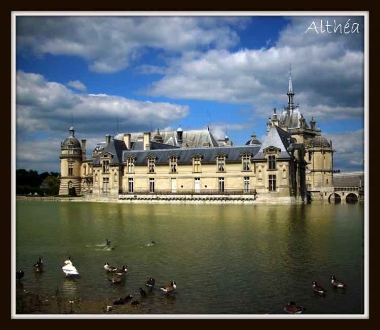 Wallpapers Constructions and architecture Castles - Palace le chateau de chantilly dans l'oise