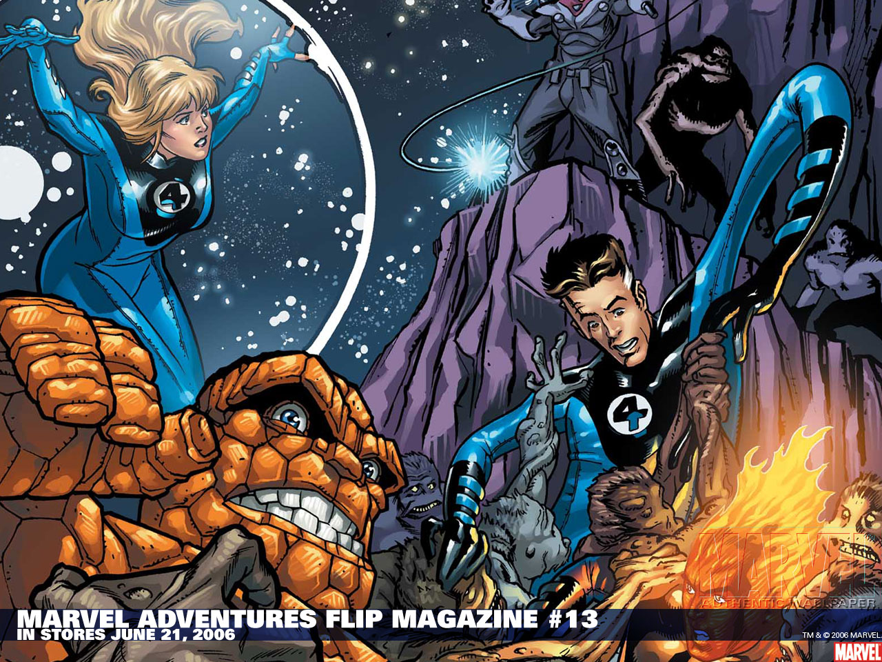 Wallpapers Comics The Fantastic Four FF