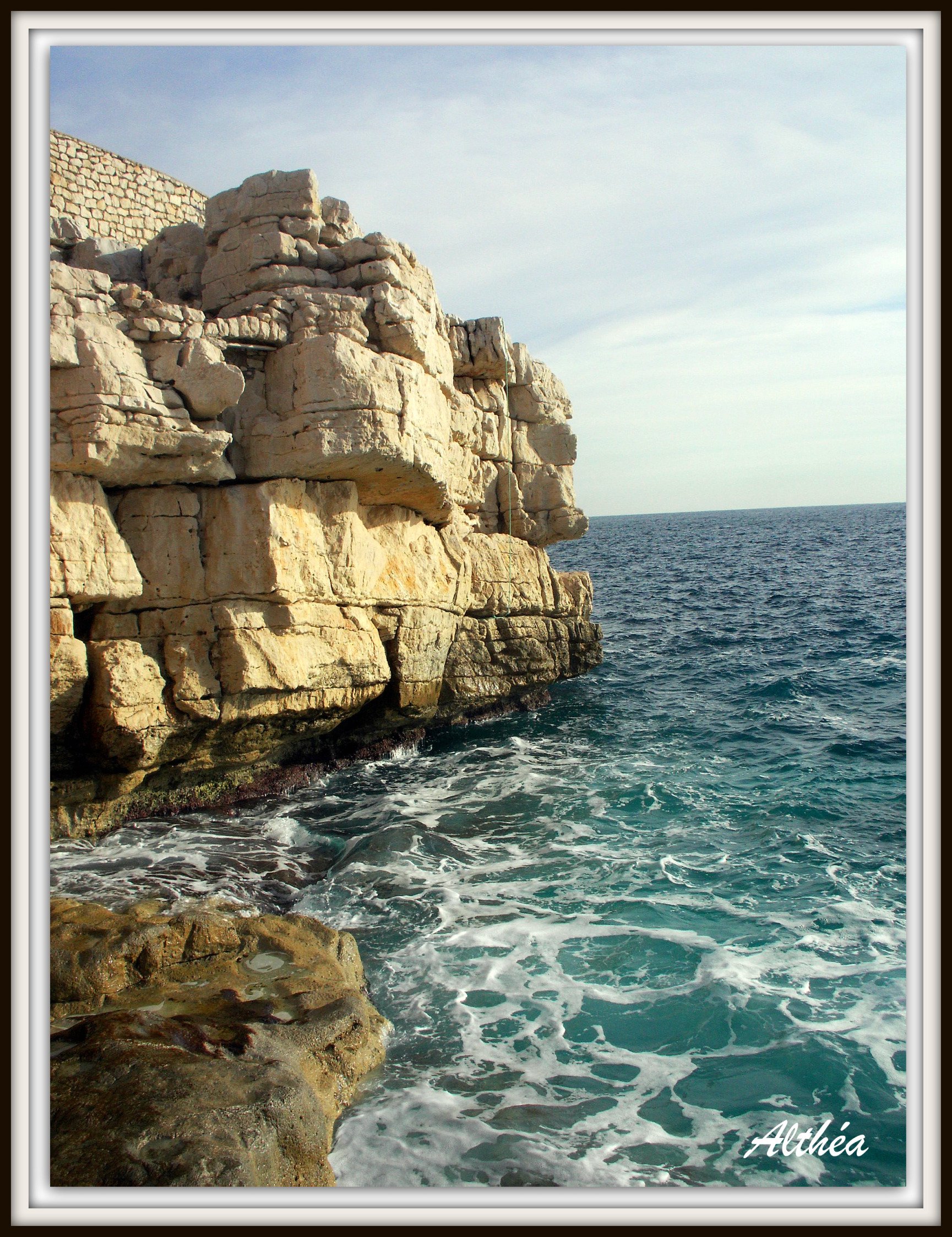 Fonds d'cran Nature Mers - Ocans - Plages rochers de cassis ( bouches du rhone )