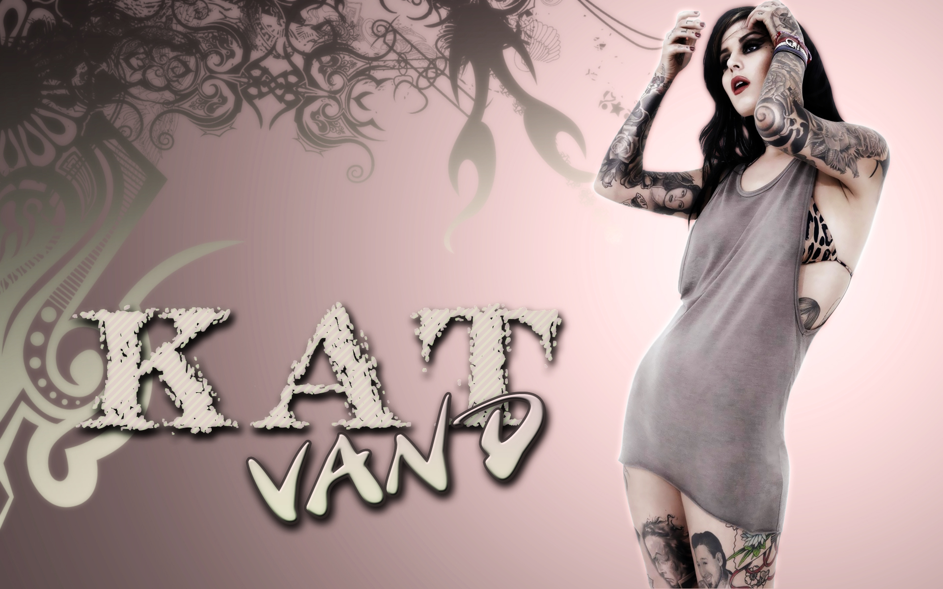 Fonds d'cran Clbrits Femme Kat Von D kat von d