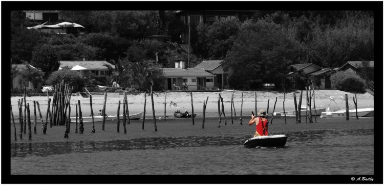 Wallpapers Boats Small Boats - Canoes Le pecheur perdu