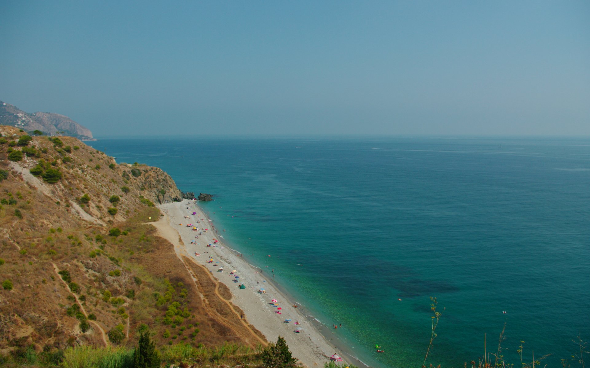 Fonds d'cran Nature Mers - Ocans - Plages Plage prs de Malaga