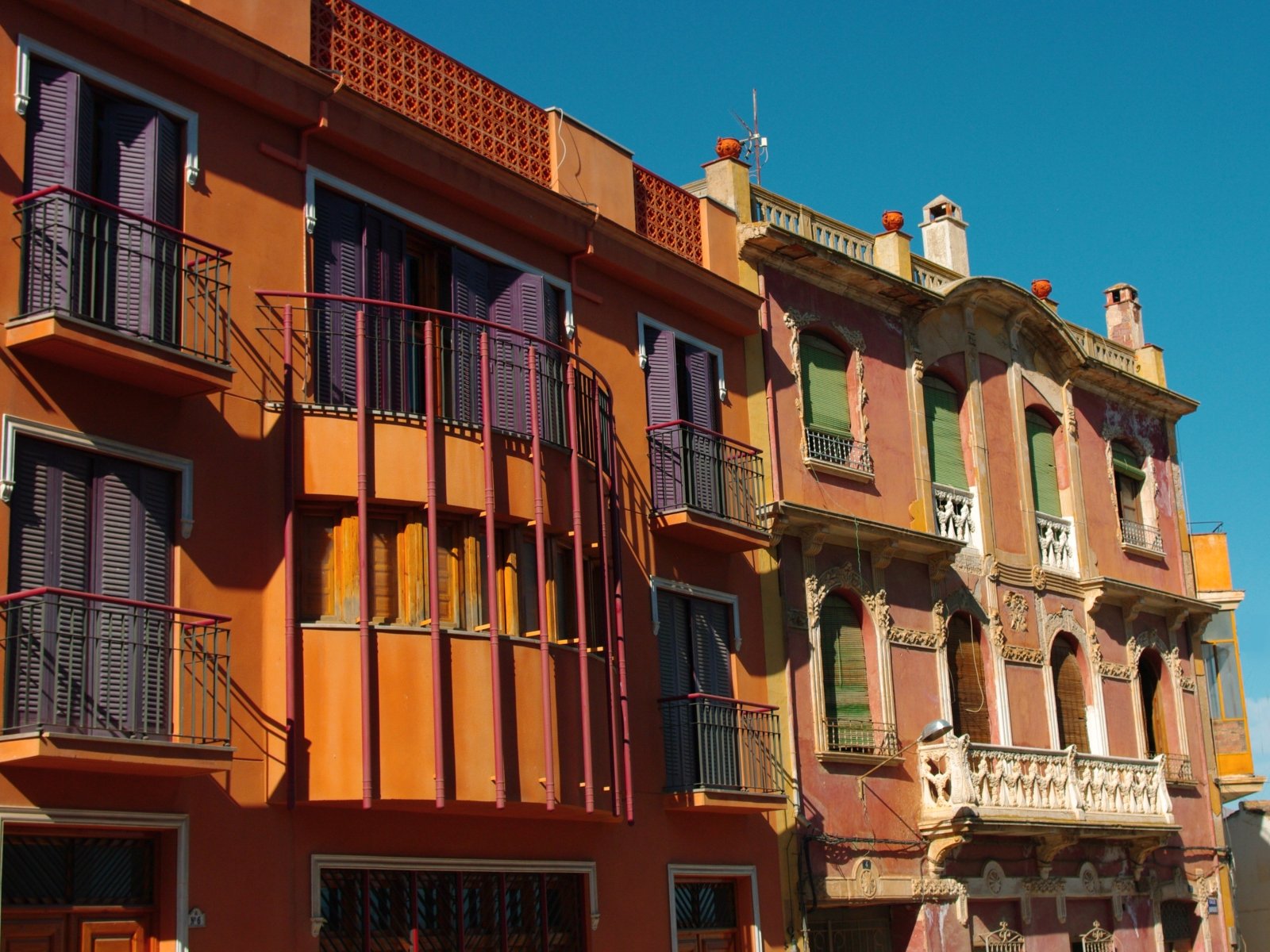 Wallpapers Constructions and architecture Houses Immeubles en Espagne