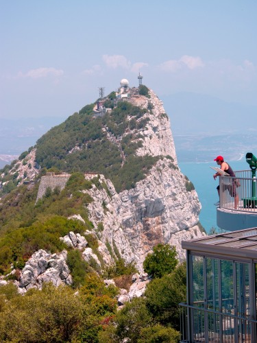 Fonds d'cran Voyages : Europe Espagne Sommet du Rocher de Gibraltar