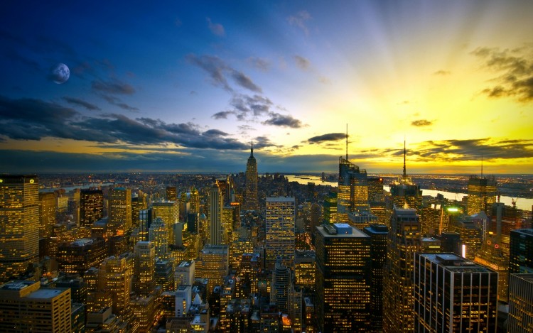 Wallpapers Constructions and architecture Cities - Towns New York dans toute sa splendeur.