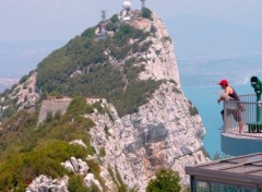 Fonds d'cran Voyages : Europe Sommet du Rocher de Gibraltar