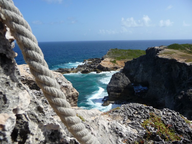 Fonds d'cran Nature Mers - Ocans - Plages La Pointe des Chateaux ( Guadeloupe )