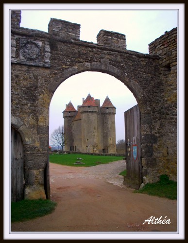 Fonds d'cran Constructions et architecture Chteaux - Palais chateau fodal de sarzay ( indre )