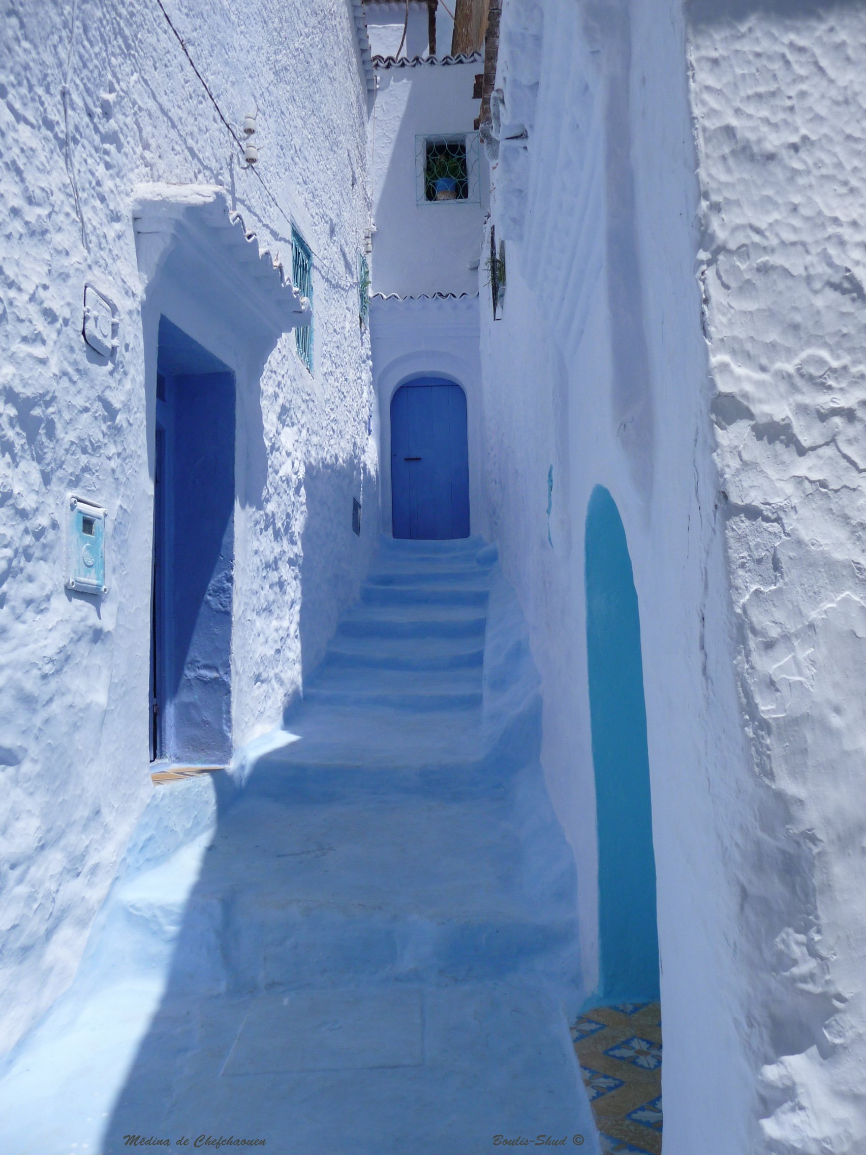 Fonds d'cran Voyages : Afrique Maroc Mdina de Chefchaouen (Maroc)