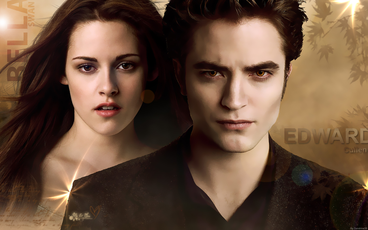 Wallpapers Movies Twilight - New Moon Twilight: Bella Swan & Edward Cullen