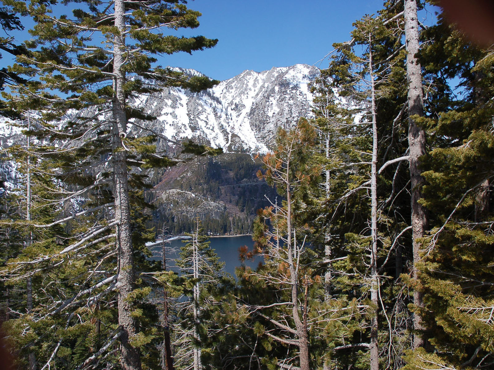 Fonds d'cran Nature Montagnes blanc bleu