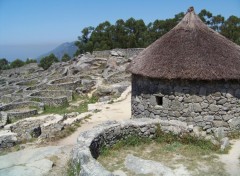 Fonds d'cran Constructions et architecture Gisement de Santa Tegra, Galicia.