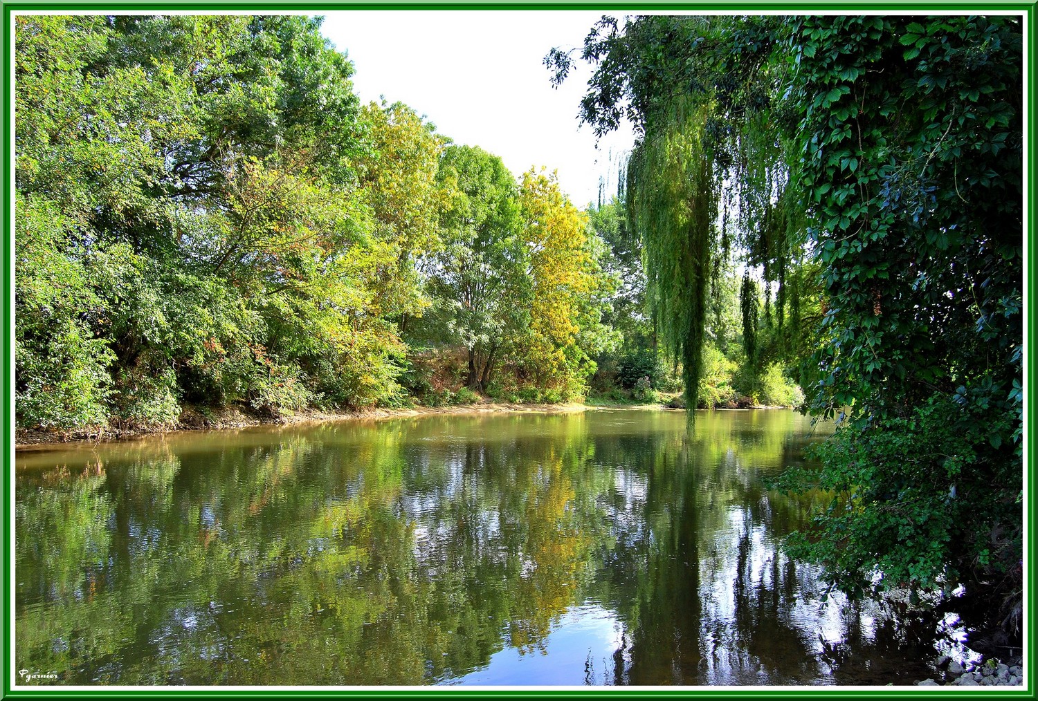 Fonds d'cran Nature Eau - Reflets Le Loir