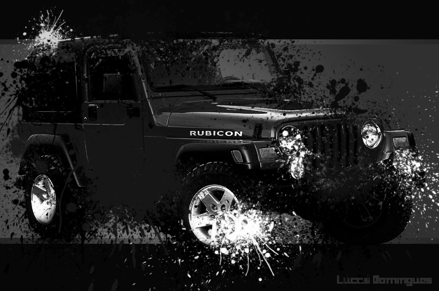 Wallpapers Digital Art Cars - Transport Spalsh Jeep