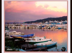 Fonds d'cran Nature coucher de soleil sur la syne sur mer ( 83 )