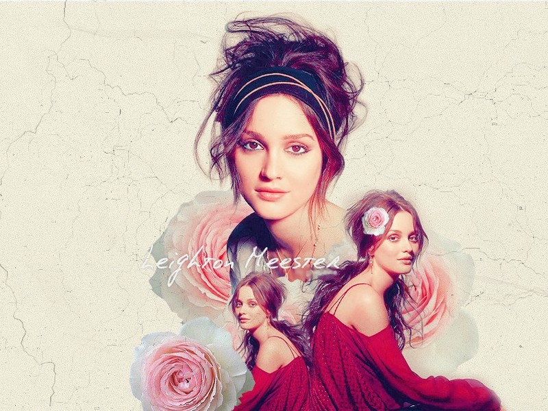 Fonds d'cran Clbrits Femme Leighton Meester Leighton Meester