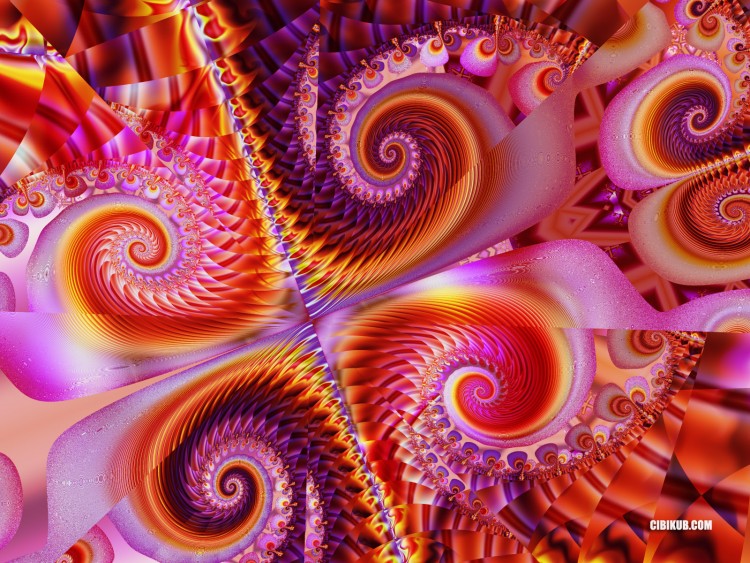 Wallpapers Digital Art Fractals, Kaleidoscope Chatoyant