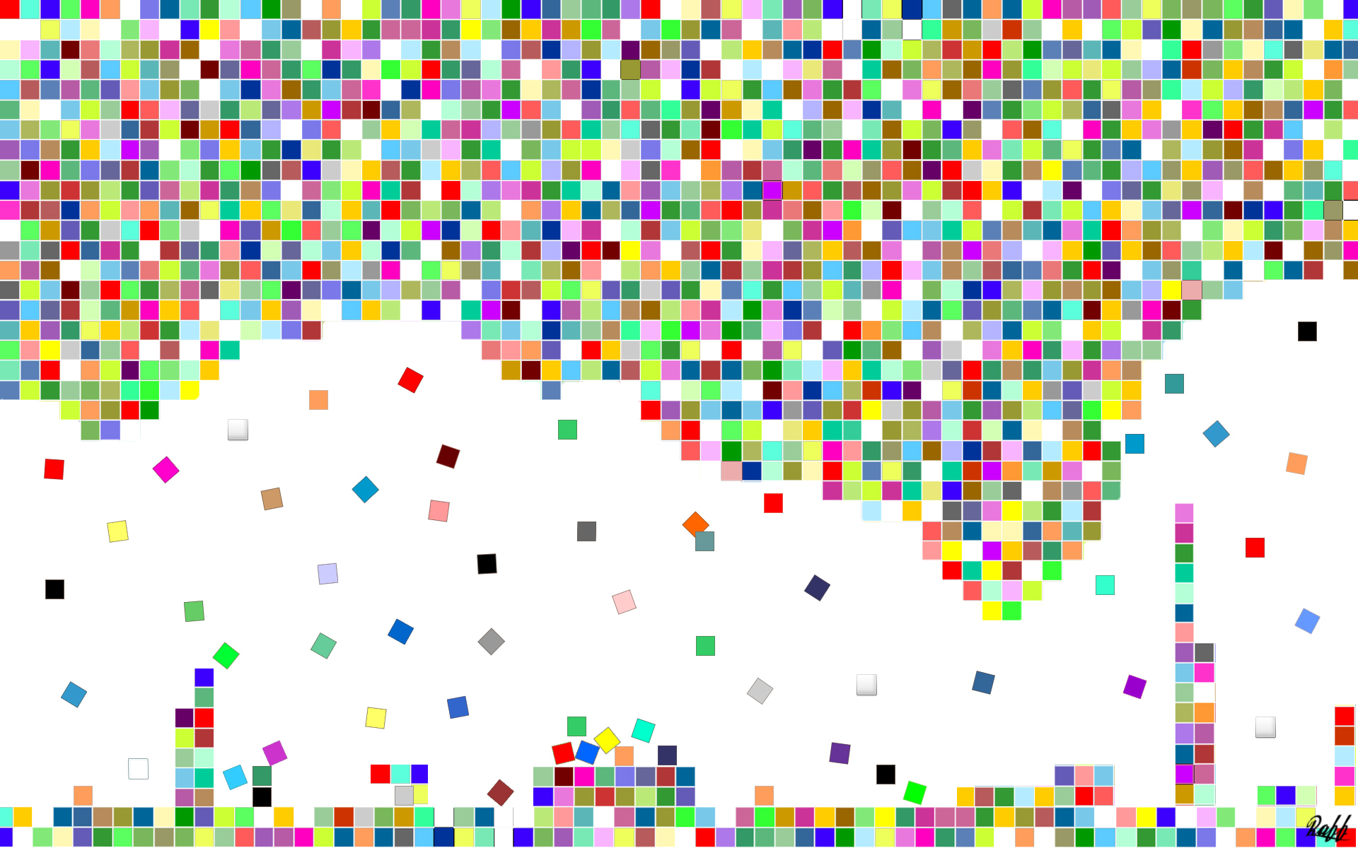 Fonds d'cran Art - Numrique Abstrait Cubes