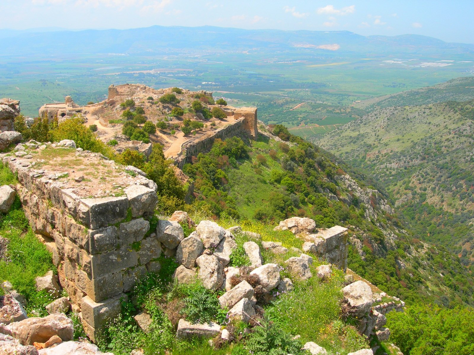 Wallpapers Constructions and architecture Ruins La Forteresse de Nimrod