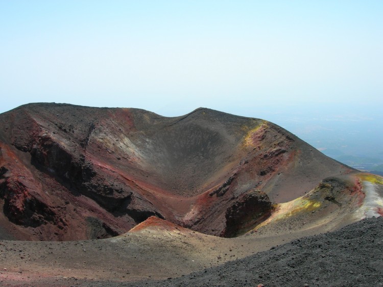 Fonds d'cran Nature Volcans Cratre de l'Etna