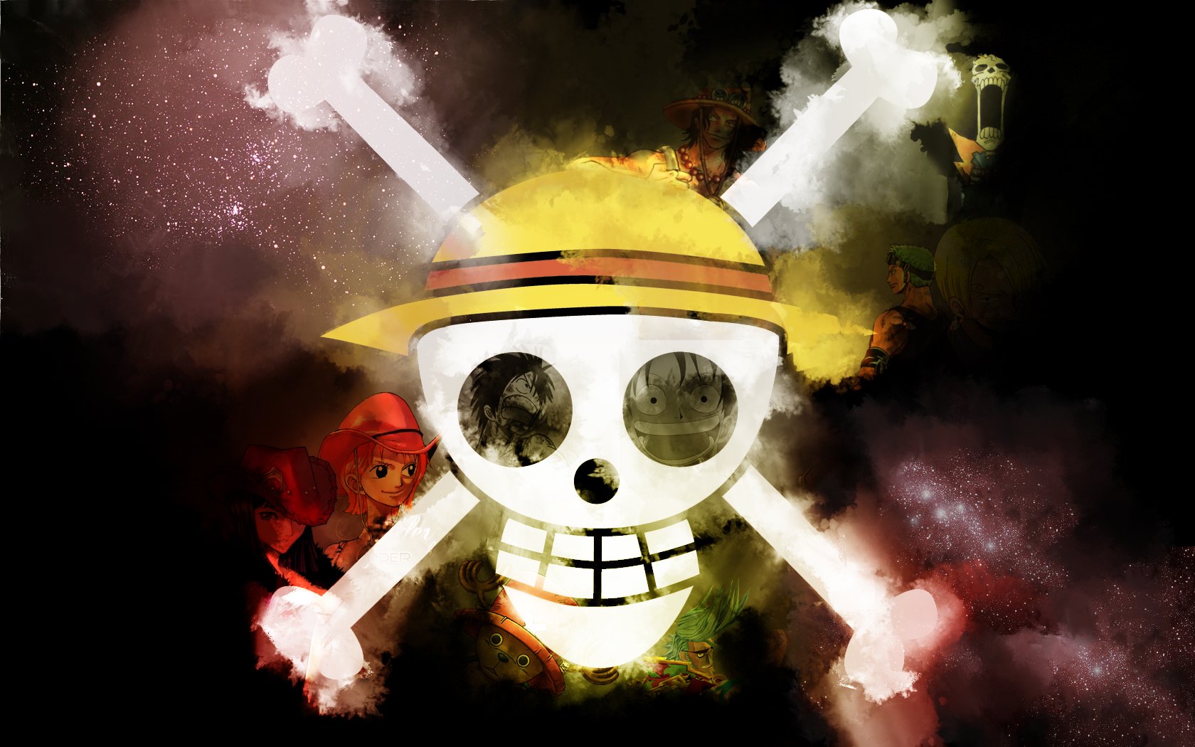 Wallpapers Manga One Piece Mugiwara Flag