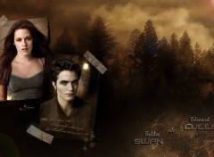 Fonds d'cran Cinma Twilight: Bella Swan & Edward Cullen