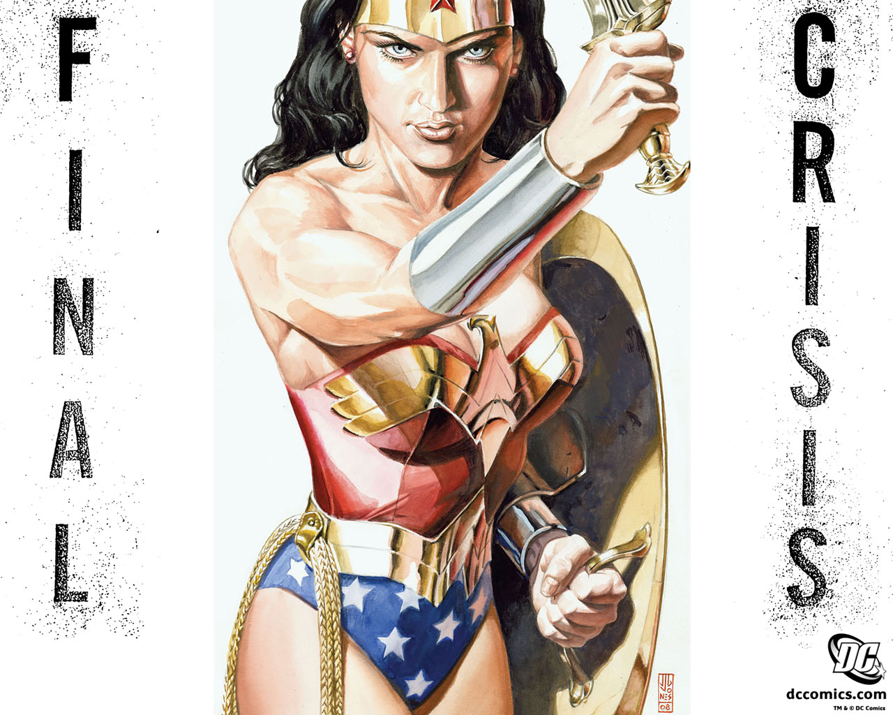 Fonds d'cran Comics et BDs Final Crisis wonder woman