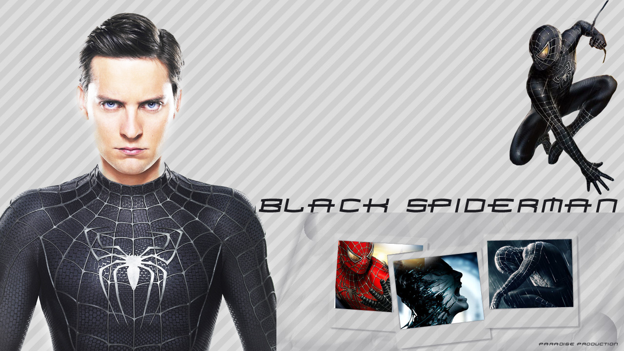 Fonds d'cran Cinma Spider-Man 3 Black Spiderman