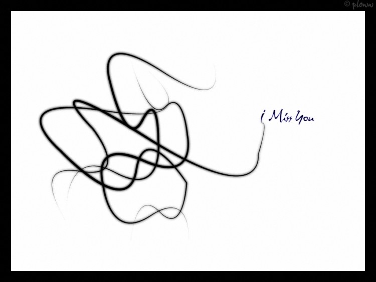 Wallpapers Digital Art Abstract I Miss You