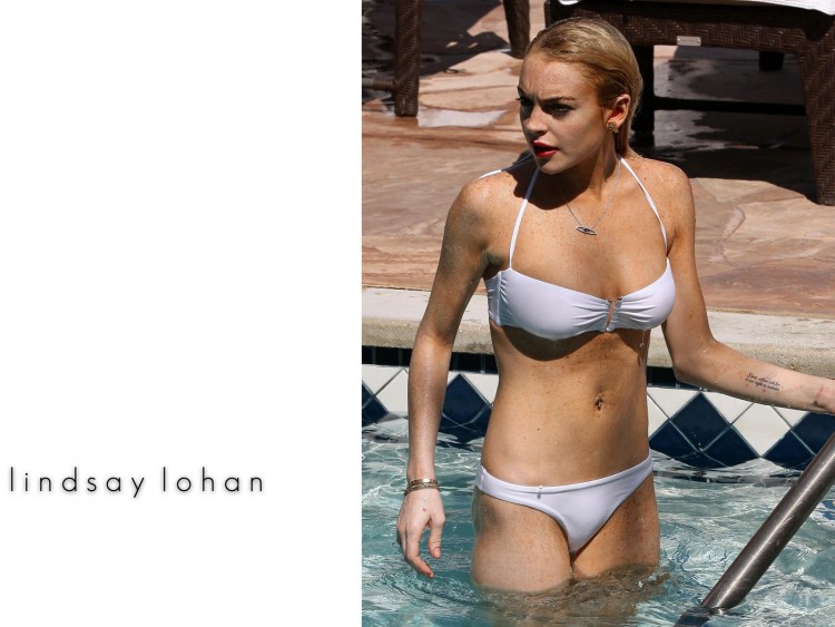 Fonds d'cran Clbrits Femme Lindsay Lohan Lindsay Lohan